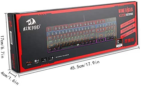 کیبورد مکانیکال RedDragon K208