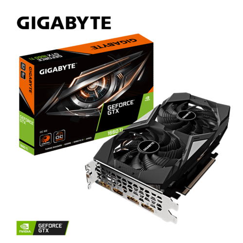 کارت گرافیک گیگابایت مدل GeForce GTX 1660 Ti OC با حافظه 6 گیگابایت