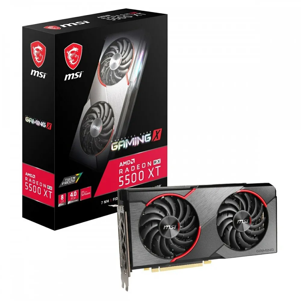 کارت گرافیک MSI Radeon RX 5500 XT GAMING X 8GB