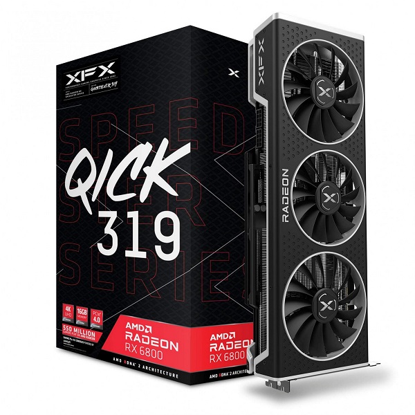 کارت گرافیک ایکس اف ایکس XFX Speedster Qick 319 Radeon RX 6800 16G - Image 3