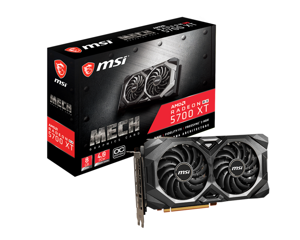 کارت گرافیک ام اس ای Radeon RX5700 XT MECH 8GB OC